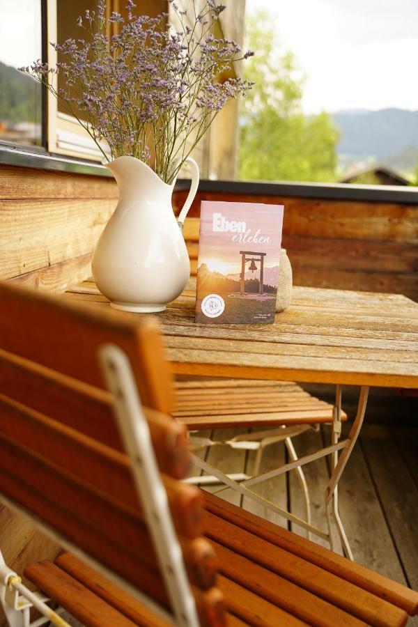 Ferienwohnung Toferer Textil Eben Im Pongau Exterior foto